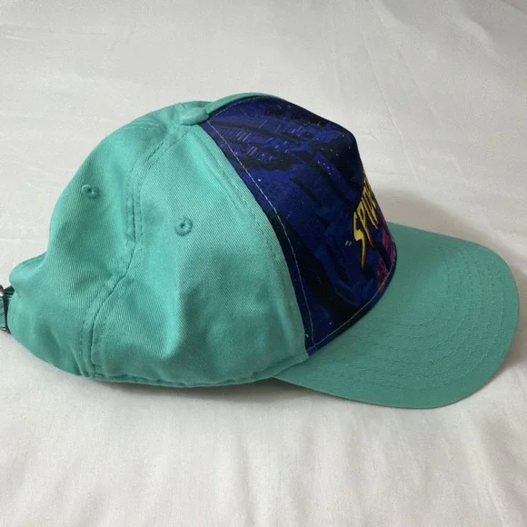 Brand New Marvel Spider-Man Green Goblin hat/cap‎ NO pin badge Into Spider Verse - Picture 4 of 16